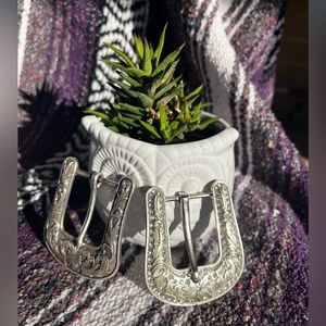 2 Belt buckles NWOT